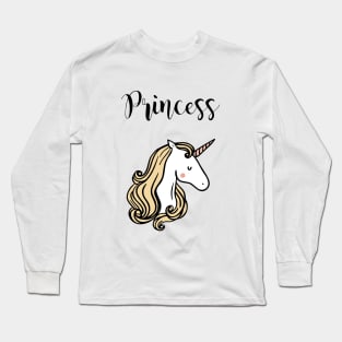 Princess Palalula Women Is Unicorn Birtday Unicorn Horse Long Sleeve T-Shirt